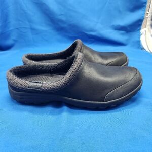 Skechers Women Sz 8.5 Black Reggae Fest 2.0 Descent Air Cooled Memory Foam Clogs